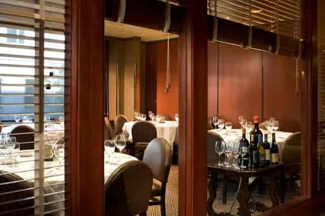 Elegant private dining room at Grill 23 & Bar, perfect for upscale events and networking.