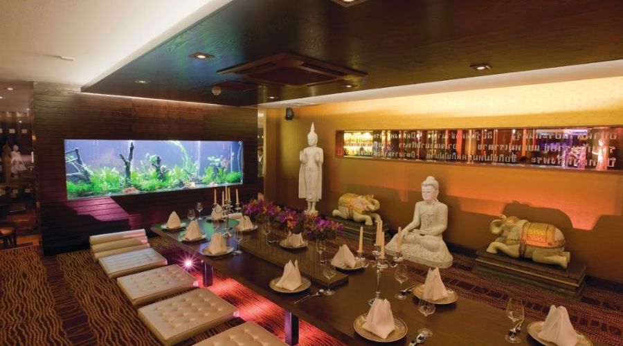 Elegant event space in Chaophraya Leeds, perfect for corporate meetings and gatherings.