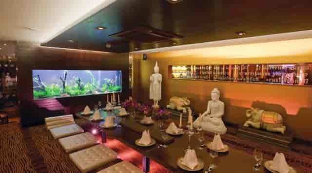 Elegant event space in Chaophraya Leeds, perfect for corporate meetings and gatherings.