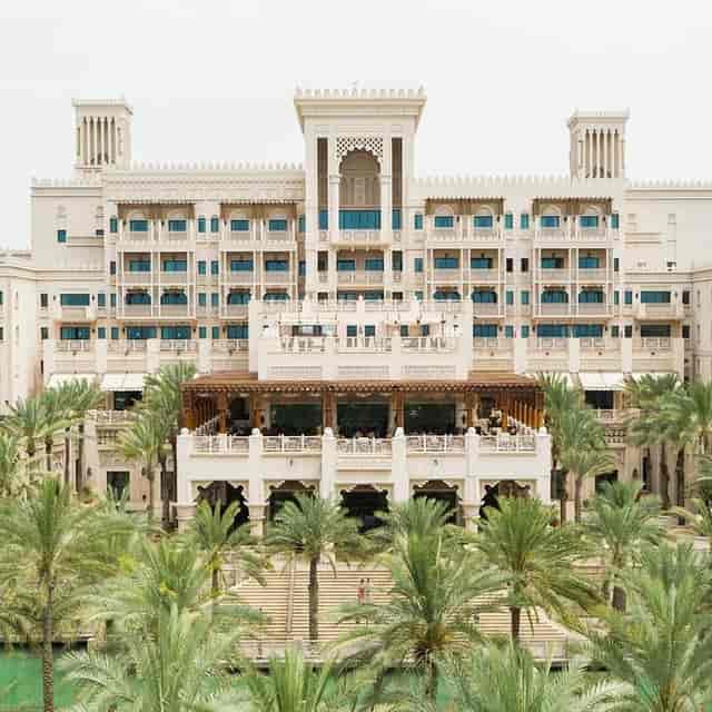 Elegant meeting room at Jumeirah Al Naseem, ideal for corporate events and receptions.