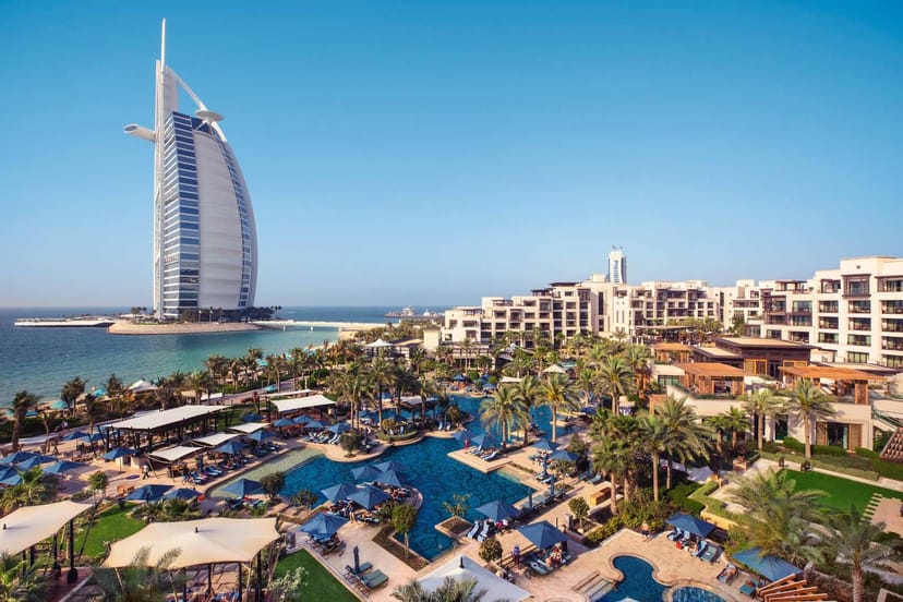 Luxury meeting room at Jumeirah Al Naseem, ideal for corporate retreats and events.