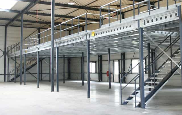 Spacious Mezzanine in Warehouse Four, ideal for exhibitions and corporate events.
