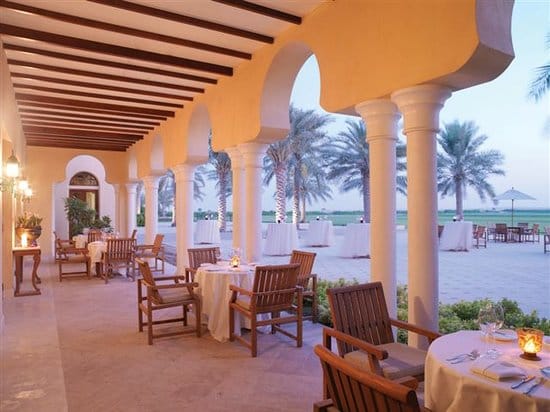 Palermo Terrace outdoor dining area in Polo Club Dubai, perfect for elegant events.