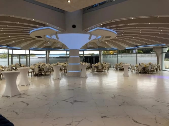 Modern Breakout Room at Almas Conference Centre, perfect for weddings and corporate events.