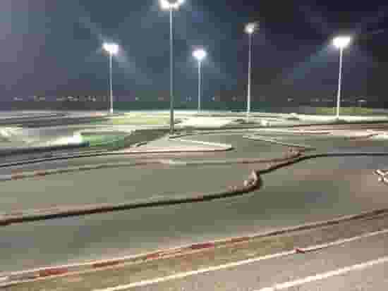 outdoor racing track
