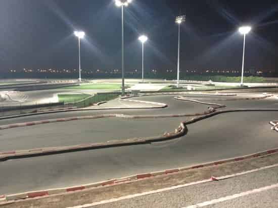 outdoor racing track