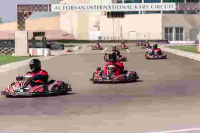 outdoor racing track