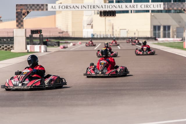outdoor racing track