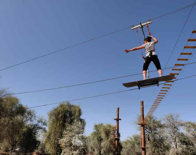 High ropes course