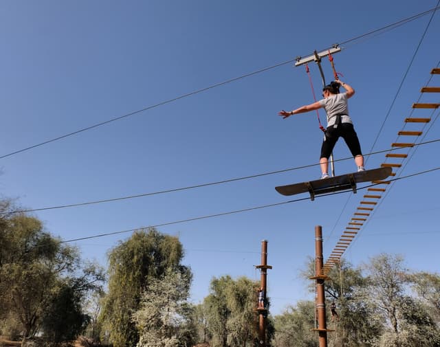 High ropes course