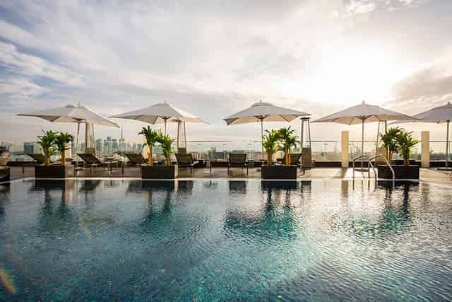 Rooftop terrace