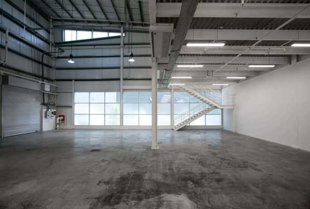Spacious industrial venue in Alserkal Avenue, perfect for creative events and gatherings.