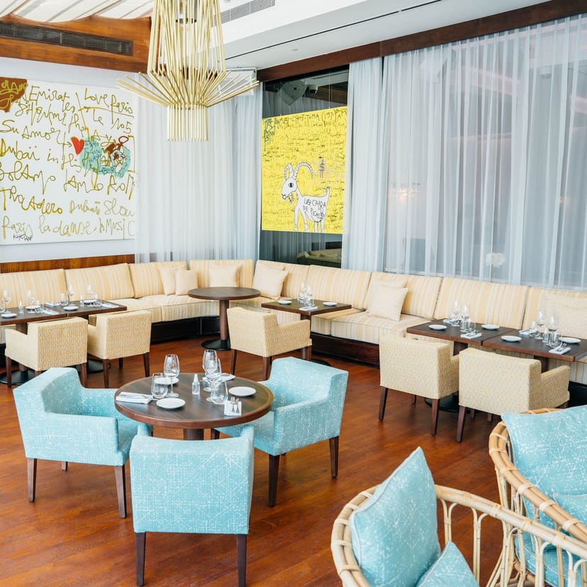 Private dining space at La Cantine Du Faubourg, perfect for networking events and gatherings.