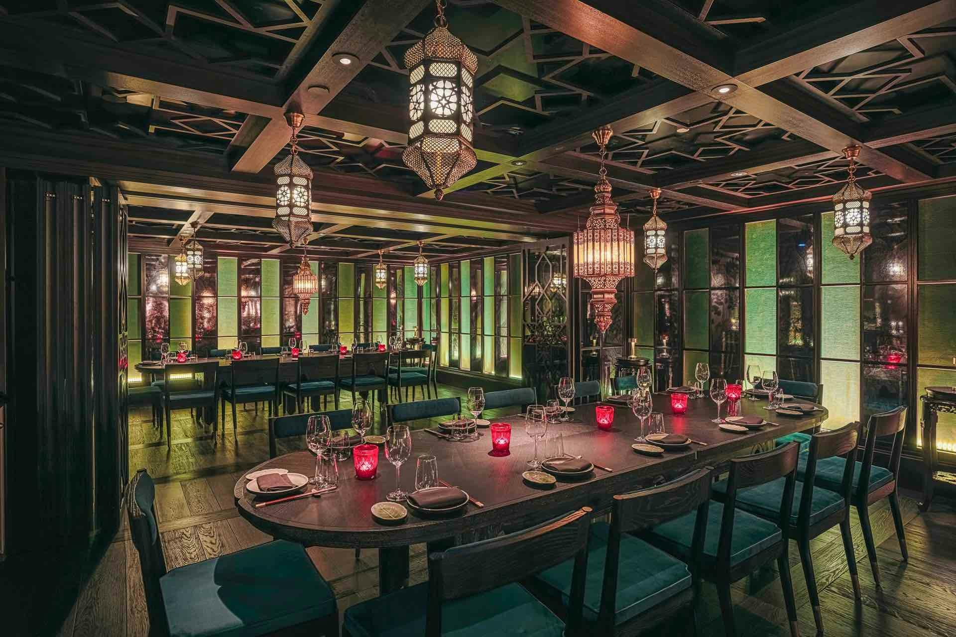 Elegant private dining room at The Tap House, perfect for corporate dinners and gatherings.