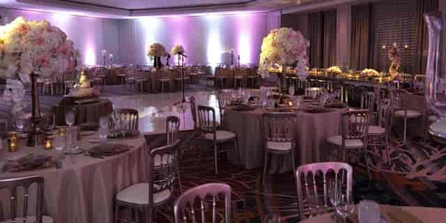 Elegant International Ballroom in Fairmont Chicago, ideal for weddings and upscale events.