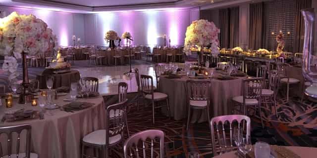 Elegant International Ballroom in Fairmont Chicago, ideal for weddings and upscale events.