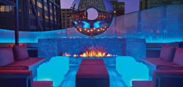 rooftop bar