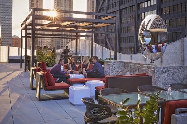 rooftop bar