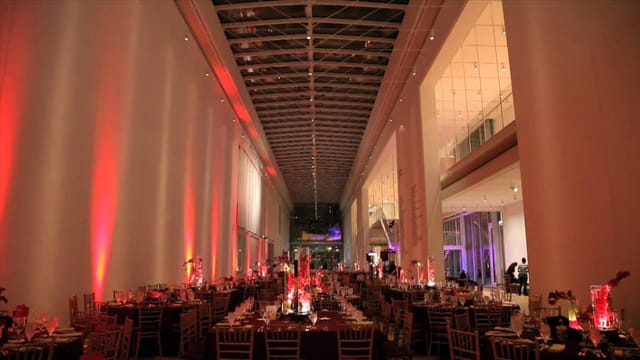 Elegant event space at The Art Institute of Chicago, perfect for formal dinners and gatherings.