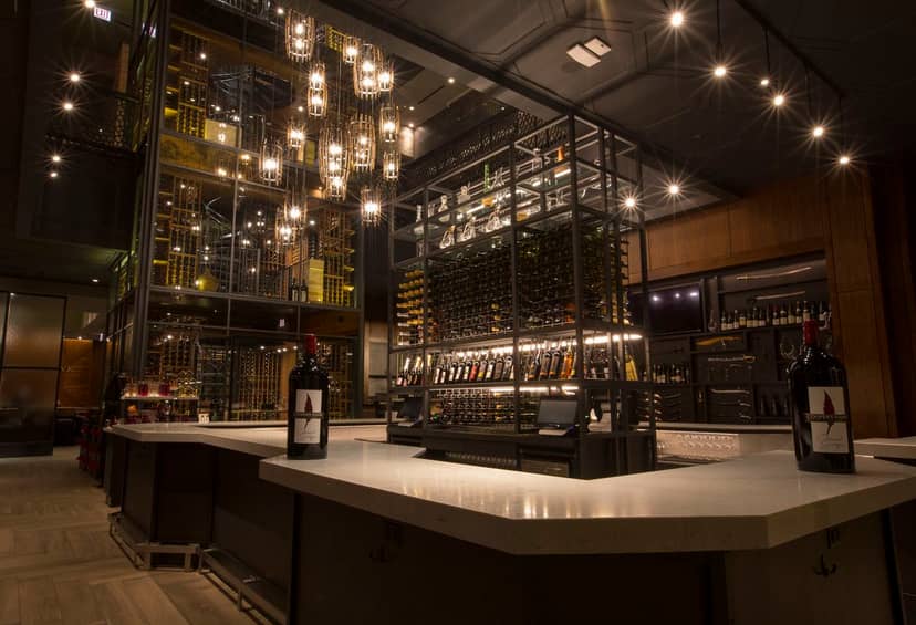 Cellar Room at City Winery Chicago: elegant wine bar for upscale events and tastings.