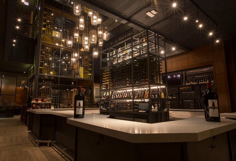 Cellar Room at City Winery Chicago: elegant wine bar for upscale events and tastings.