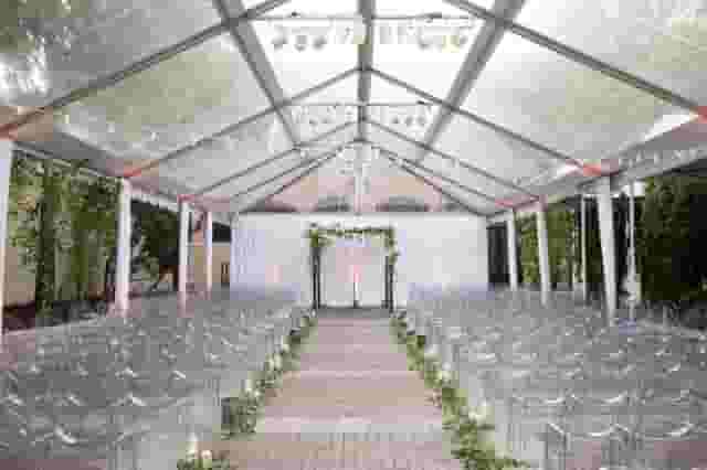 Tented Area