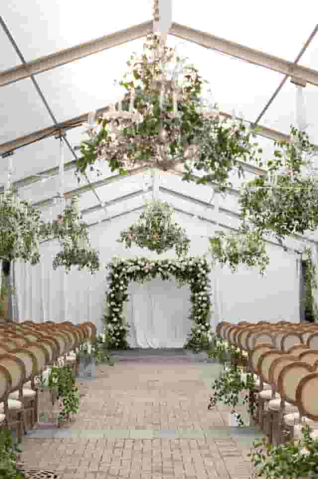 Tented Area