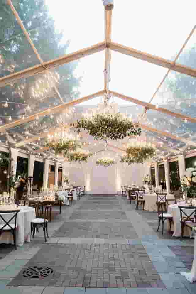Tented Area