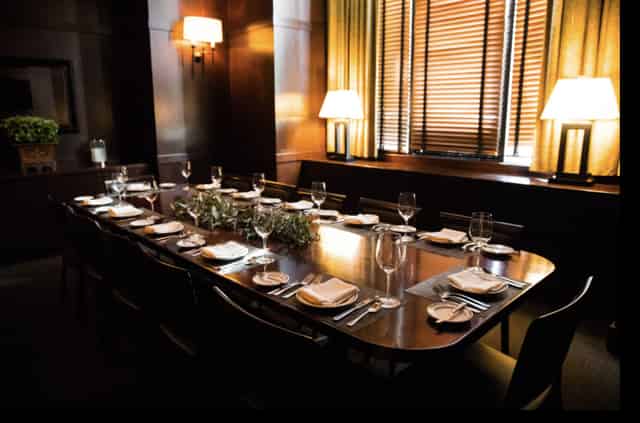 Private dining room