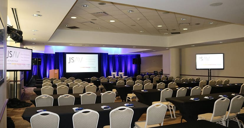 VIP Banquet Space at Houston Toyota Center, ideal for conferences and presentations.