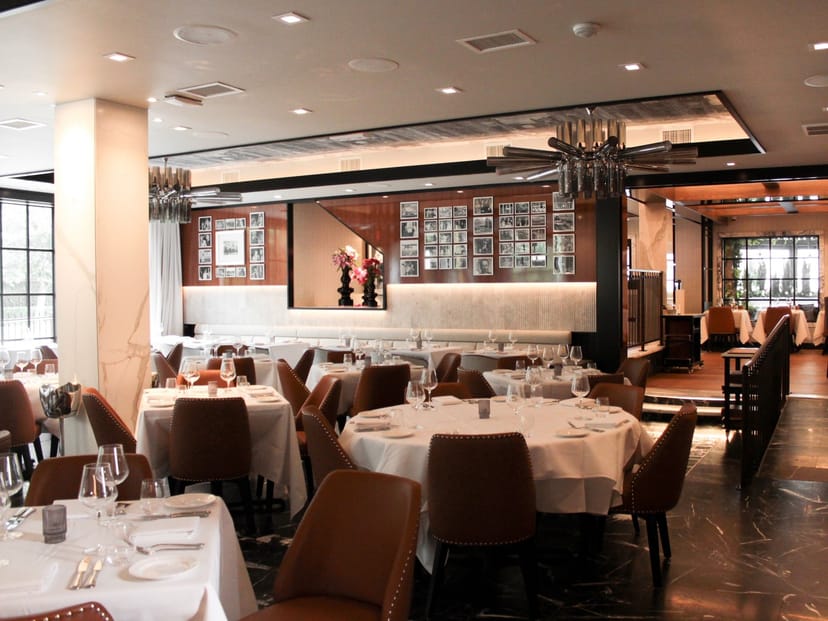 Elegant dining space at La Griglia, perfect for upscale events and corporate dinners.