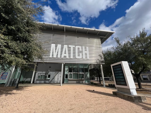 Modern event venue MATCH Theater 2 with sleek design, ideal for corporate and creative events.