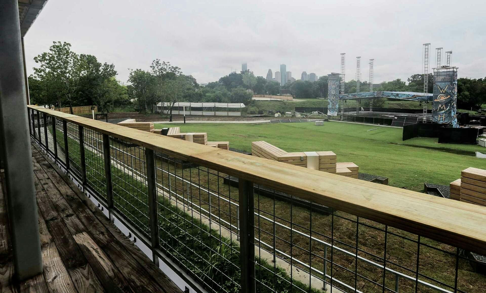 Lawn at White Oak Music Hall: spacious outdoor venue for festivals and events.