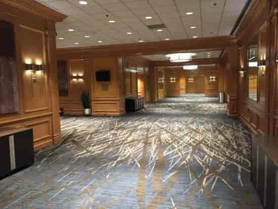 Spacious conference corridor at The Westin Galleria Houston, ideal for events and networking.
