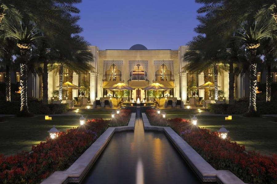 Elegant Palace venue at One&Only Royal Mirage for upscale events and gala dinners.