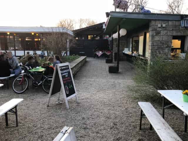 Beer garden