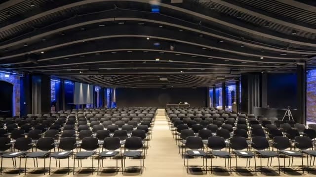 Sleek event space Square 1-3 in Villa Copenhagen for conferences and seminars.