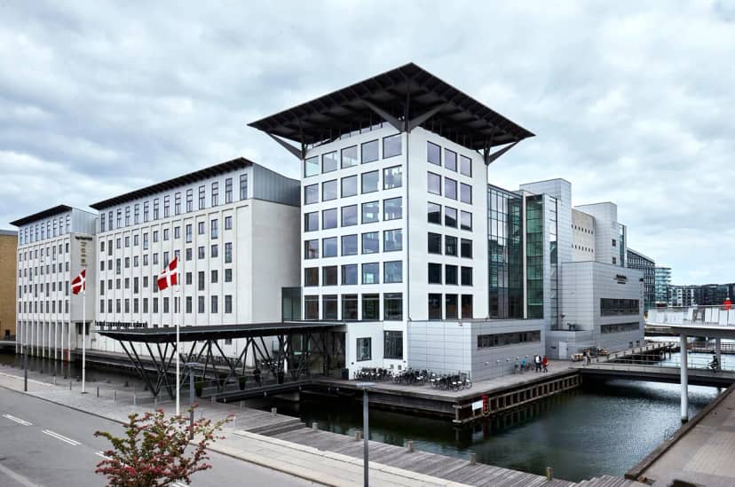 Poul Henningsen at modern conference venue in Copenhagen for corporate events