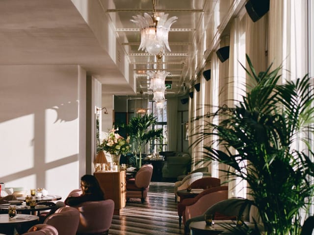 Elegant SOHO venue with plush seating for private parties and professional events.