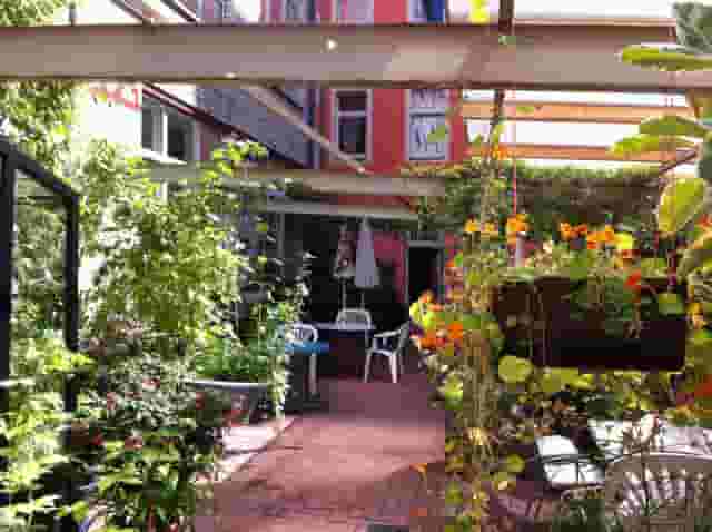 Garden patio