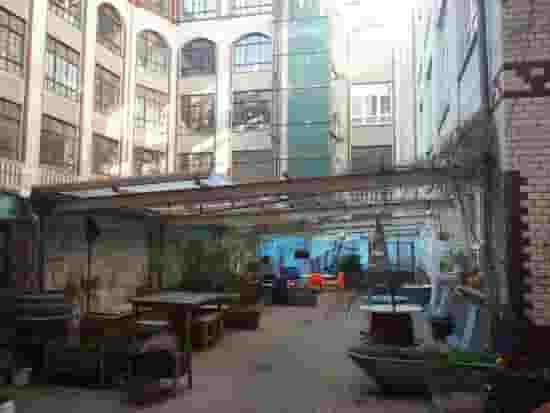 Garden patio