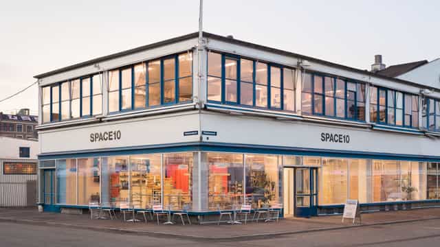 Open office in Innovation House with large windows for corporate meetings and workshops.