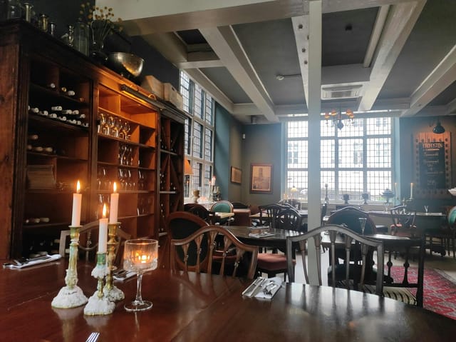 Elegant wine bar at Restaurant Maven for intimate gatherings and corporate events.
