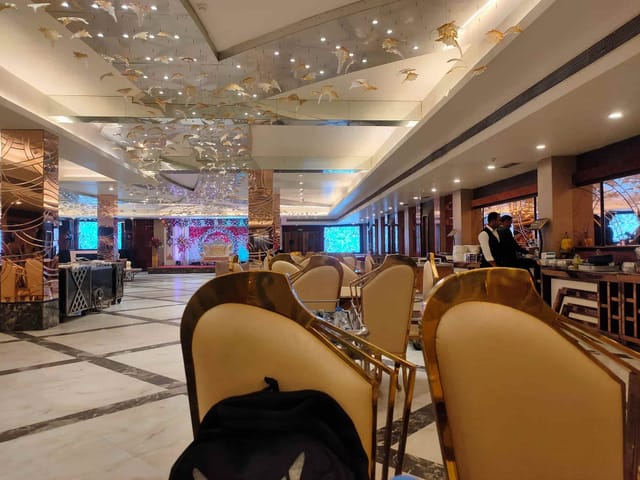 Elegant banquet hall in Crystal Palace, perfect for events and celebrations.