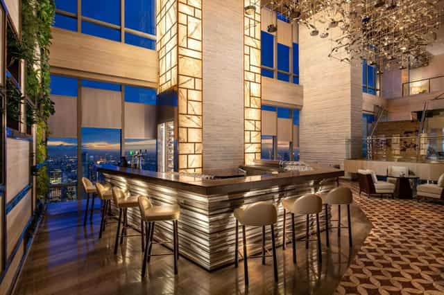 Upscale bar venue in The Westin Jakarta, ideal for cocktail receptions and events.