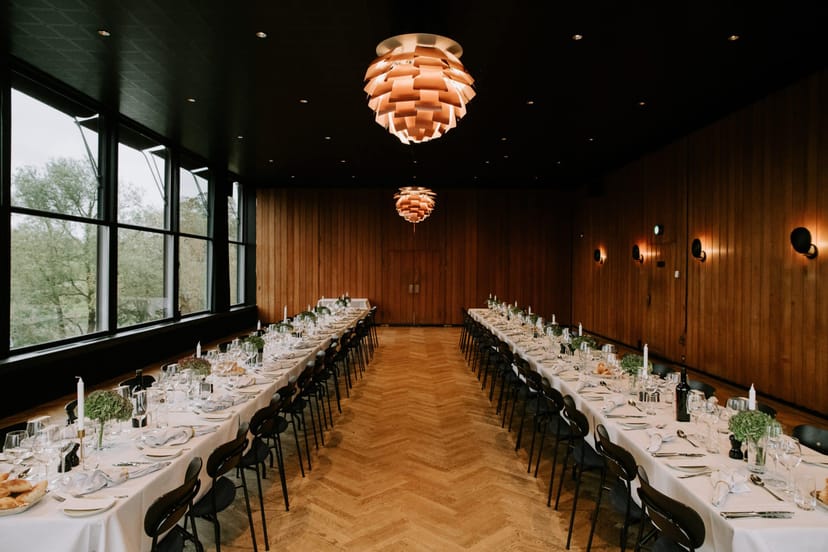 Elegant banquet hall at The Citadel Side, perfect for weddings and corporate events.