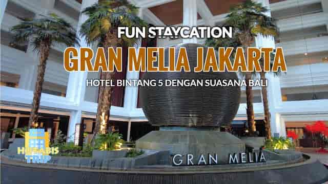 Luxurious Uluwatu lobby at Gran Melia Jakarta, perfect for meetings and retreats.