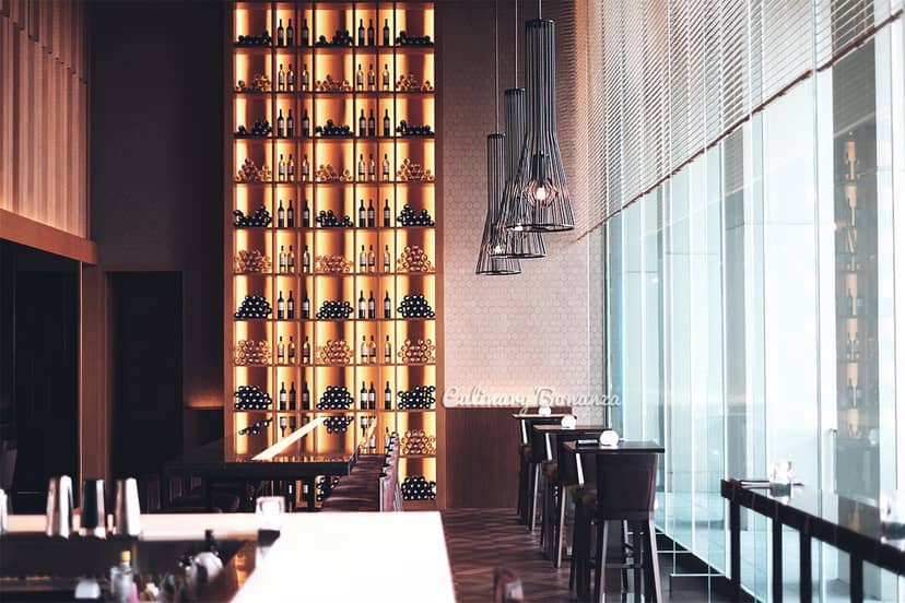 Stylish K22 Bar Terrace in Fairmont Jakarta, ideal for networking and intimate gatherings.