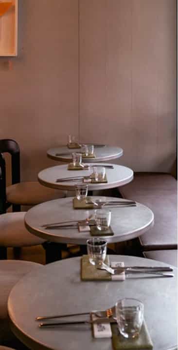 Elegant cocktail bar setup for intimate dining events and networking.