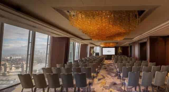 Ren Room at Shangri-La The Shard, modern meeting space with city views for corporate events.